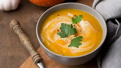 Sopa de calabaza. Sopa de calabaza.