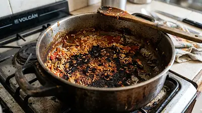 Guiso de arroz. Guiso de arroz.