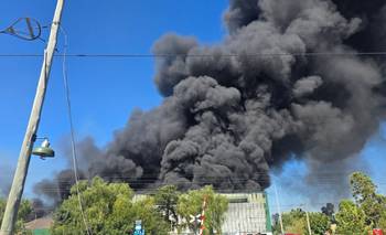 Incendio en Moreno: alertan por llamas de más de cinco metros y humo negro | Incendio