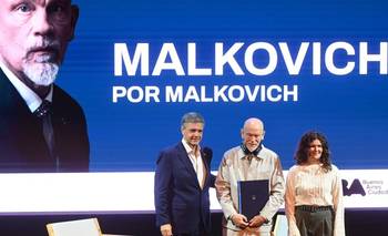 El gobierno de la Ciudad distinguió a John Malkovich como Huésped de Honor | Caba