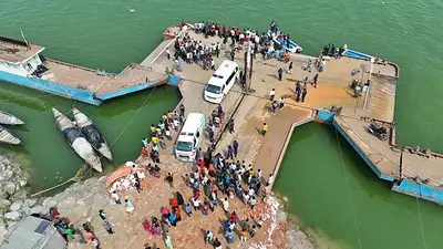 Tragedia en Bangladesh: cayó un micro al río y hay 26 muertos Tragedia en Bangladesh: cayó un micro al río y hay 26 muertos