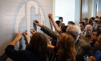 La CGT inauguró una muestra permanente en la ex-ESMA por los 50 años del Golpe del 76 | Cgt