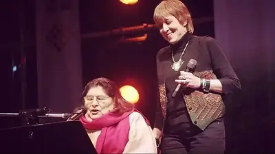 Mercedes Sosa y Teresa Parodi Mercedes Sosa y Teresa Parodi
