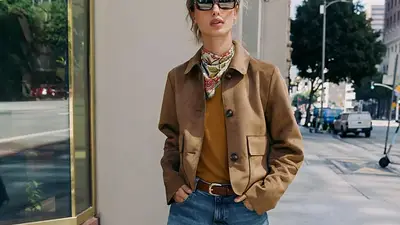 Campera de gamuza Campera de gamuza