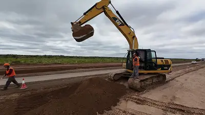 Comenzó la construcción de una ruta clave que cambiará el mapa de esta provincia Comenzó la construcción de una ruta clave que cambiará el mapa de esta provincia