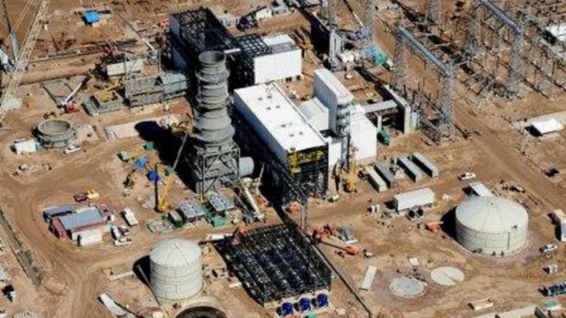 Avanza la construcción de la Central Termoeléctrica Guillermo Brown