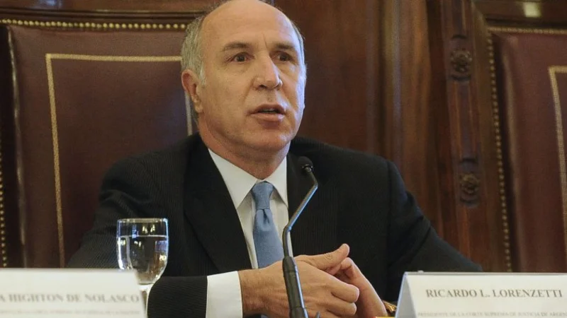 Para Lorenzetti, no se debe cambiar la Corte "cada 3 o 4 años, de acuerdo a las conveniencias del momento"
