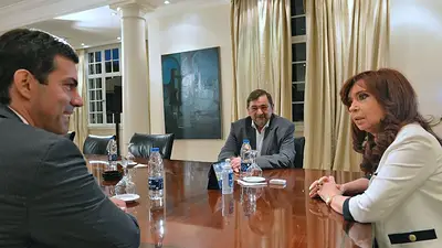 Cristina se reunió con Urtubey tras la victoria en Salta Cristina se reunió con Urtubey tras la victoria en Salta