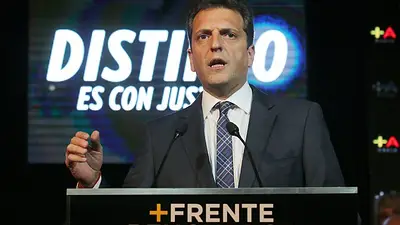 Massa pronostica una "lluvia de inversiones" para 2016 Massa pronostica una "lluvia de inversiones" para 2016