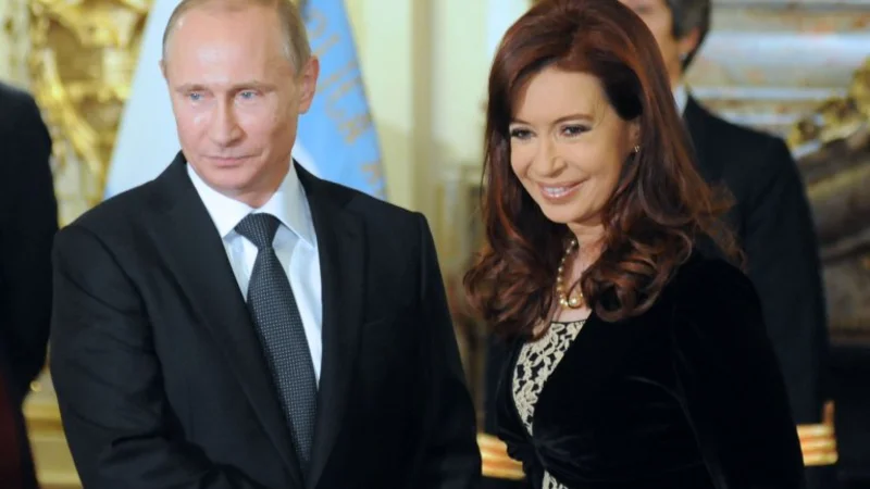 Cristina Kirchner viaja este sábado a Rusia para reunirse con Putin