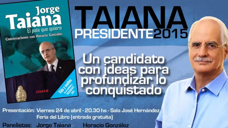 Jorge Taiana presenta su libro