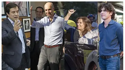 Los candidatos a Jefe de Gobierno recorrieron la Ciudad antes de las Elecciones 2015 Los candidatos a Jefe de Gobierno recorrieron la Ciudad antes de las Elecciones 2015