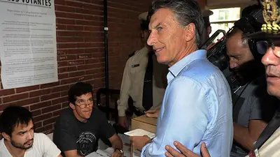 Votó Macri: "La elección va a confirmar el crecimiento del PRO" Votó Macri: "La elección va a confirmar el crecimiento del PRO"