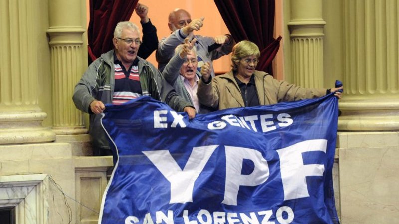 Diputados aprobó la reparación para ex empleados de YPF