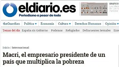 Los portales del mundo hacen referencia a la sociedad de Macri en Bahamas Los portales del mundo hacen referencia a la sociedad de Macri en Bahamas