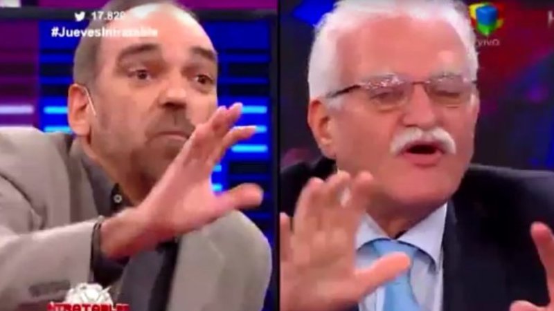 Violento cruce en Intratables: ex presidente del Central insultó a Fernando Iglesias