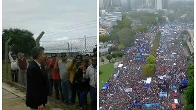 Las burlas en las redes por el recibimiento salteño a Macri Las burlas en las redes por el recibimiento salteño a Macri