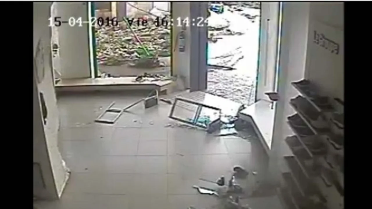Video: imágenes impactantes del tornado en Uruguay
