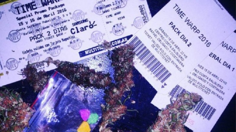 Time Warp: Hay tres detenidos por vender droga en la fiesta electrónica