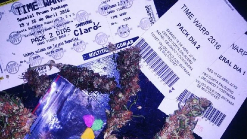 Time Warp: Hay tres detenidos por vender droga en la fiesta electrónica
