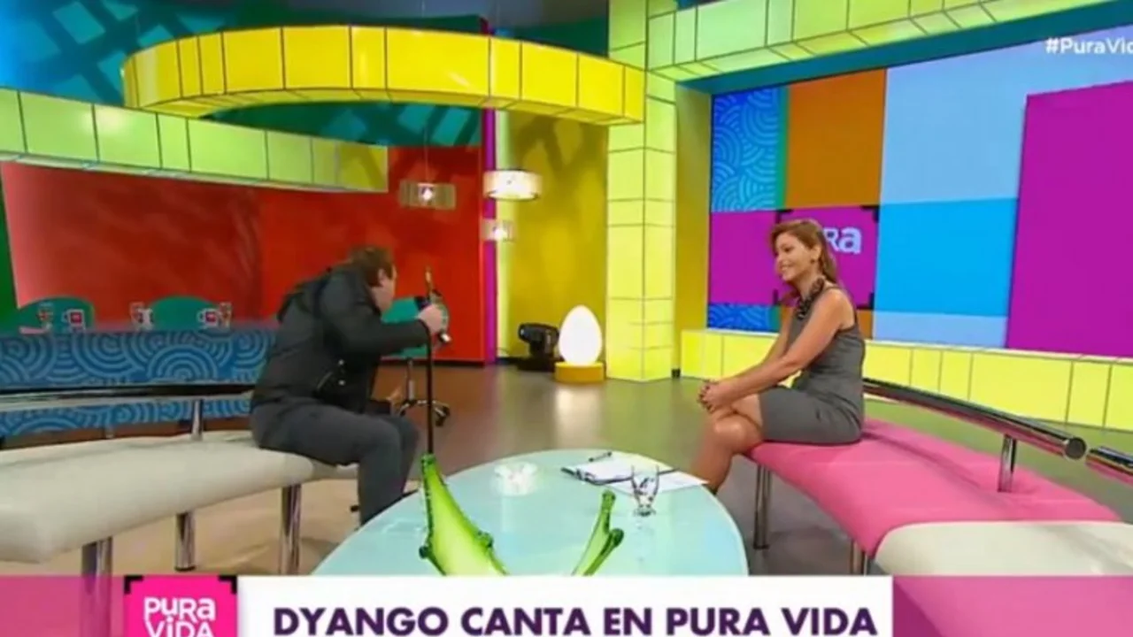 El desopilante blooper de Dyango en la TV Pública