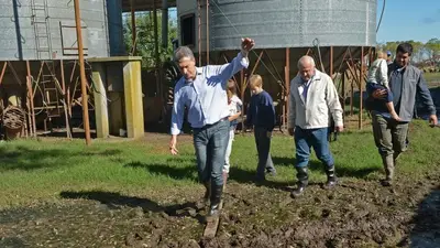 Macri, sobre las inundaciones: "Lo importante es que pare de llover" Macri, sobre las inundaciones: "Lo importante es que pare de llover"