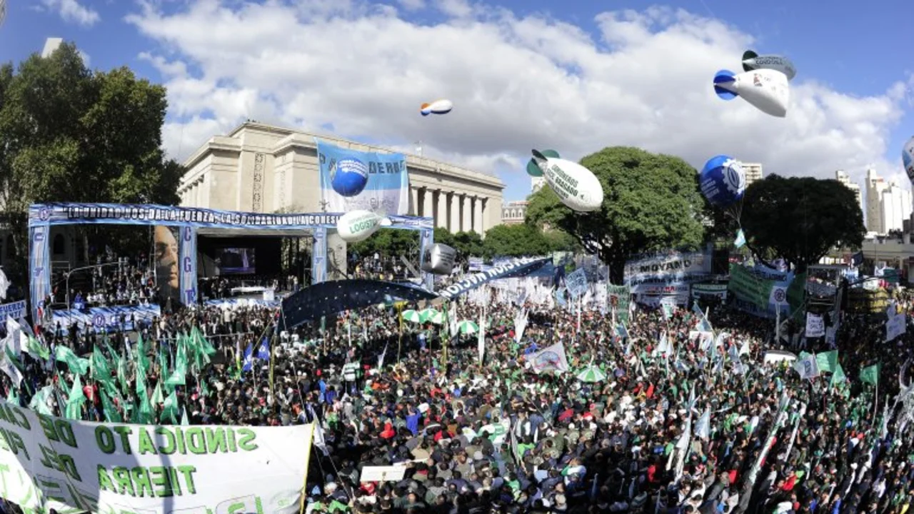 Las mejores fotos de la marcha contra las medidas de Macri