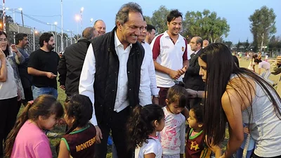 Scioli trajina un conurbano bonaerense complicado Scioli trajina un conurbano bonaerense complicado