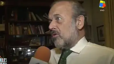 Amadeo sobre los docentes: "Fueron a atacar a la policía" Amadeo sobre los docentes: "Fueron a atacar a la policía"