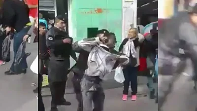 Violento desalojo a vendedores ambulantes en el centro de Quilmes Violento desalojo a vendedores ambulantes en el centro de Quilmes