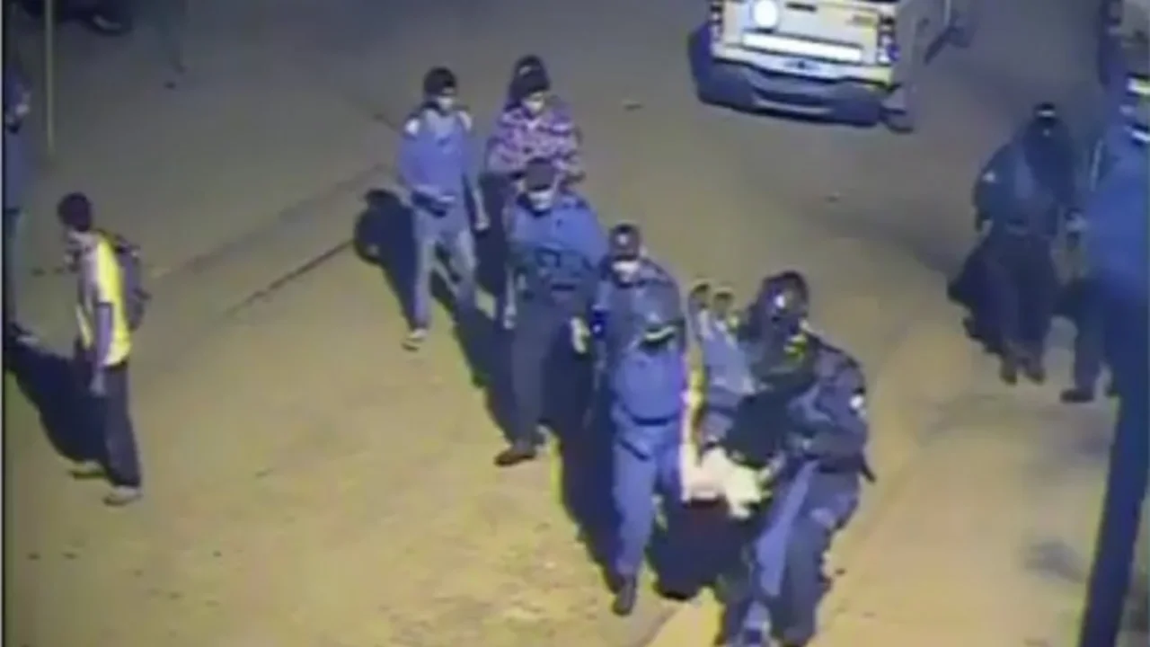 VIDEO: Así se llevaban a los estudiantes detenidos en Jujuy