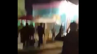 Grave agresión de la policía a los puesteros frente a la escuela itinerante Grave agresión de la policía a los puesteros frente a la escuela itinerante