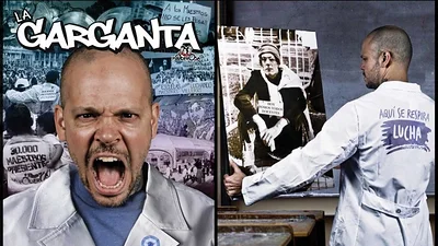René, el ex Calle 13, apoyó la lucha docente: "Es heroica su labor" René, el ex Calle 13, apoyó la lucha docente: "Es heroica su labor"