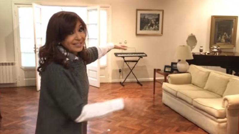 Cristina denunció una campaña en su contra desde los medios