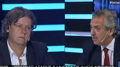Tenso cruce entre Alberto Fernández y Castillo por el ataque en Santa Cruz Tenso cruce entre Alberto Fernández y Castillo por el ataque en Santa Cruz