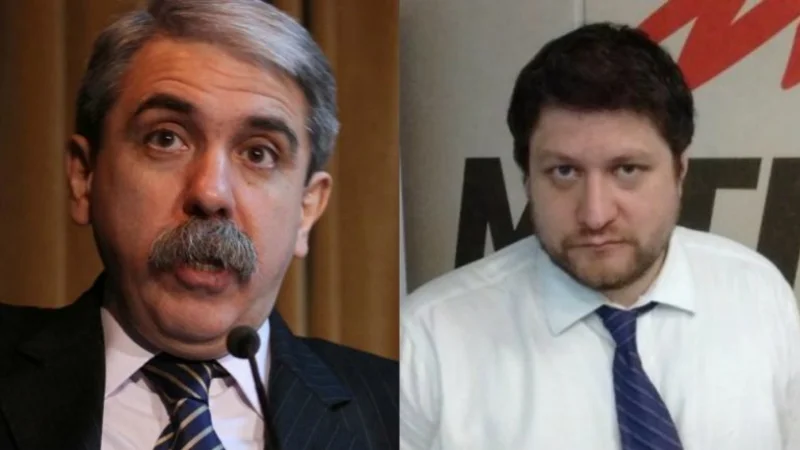 El cruce de Aníbal Fernández y Wiñazki por una nota contra Gils Carbó