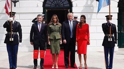 Los desopilantes memes del encuentro entre Macri y Trump Los desopilantes memes del encuentro entre Macri y Trump