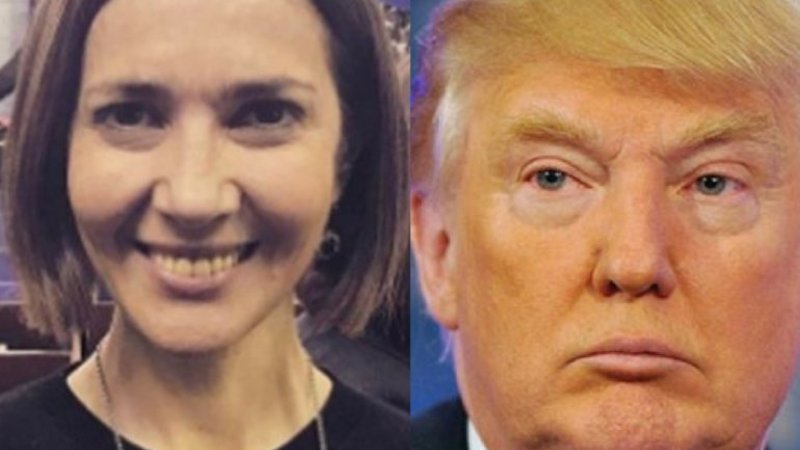 La incómoda posición de Trump ante una insistente pregunta de Cristina Pérez