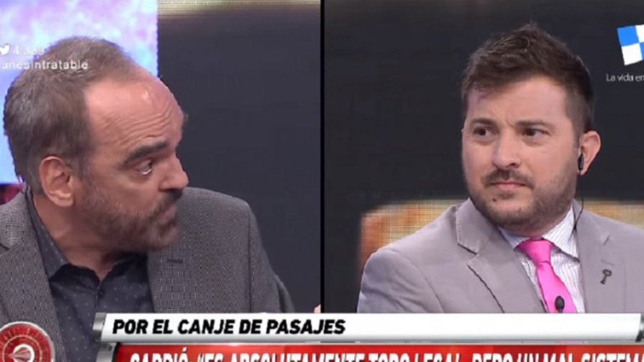 Brancatelli acorraló a Iglesias por los viáticos y se dijeron de todo en Intratables