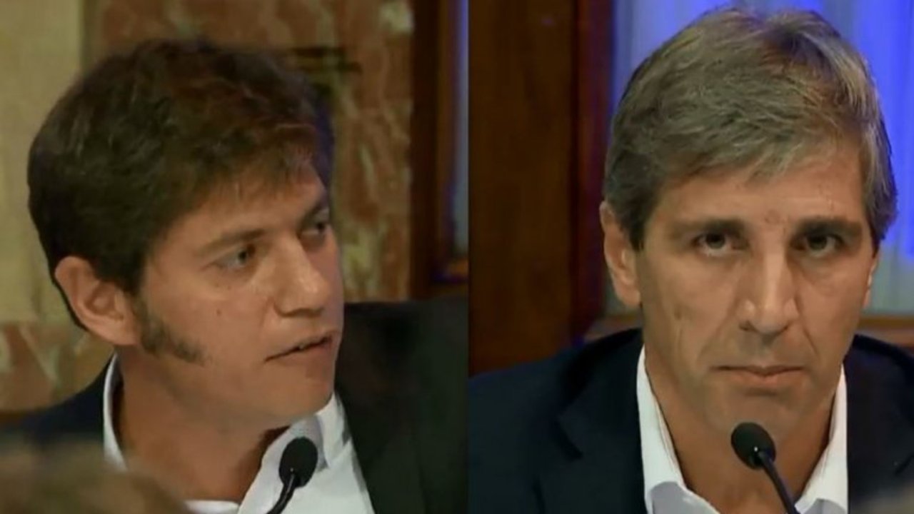 Kicillof cruzó a Caputo frente a los Diputados y alertó por una crisis de deuda