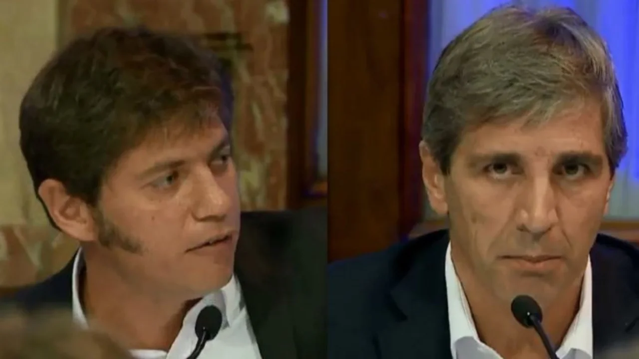 Kicillof cruzó a Caputo frente a los Diputados y alertó por una crisis de deuda