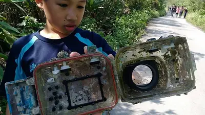 Rescataron una cámara perdida en el mar y encontraron a su dueña por las fotos Rescataron una cámara perdida en el mar y encontraron a su dueña por las fotos