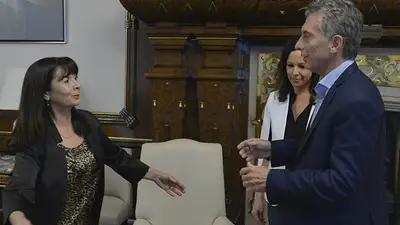Macri recibió a Susana Trimarco en la Casa Rosada Macri recibió a Susana Trimarco en la Casa Rosada