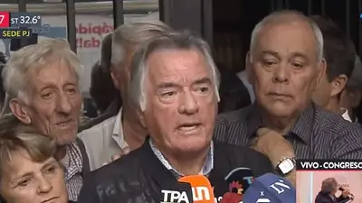 Luis Barrionuevo arremetió contra Gioja: "Vamos a pedir el desalojo" Luis Barrionuevo arremetió contra Gioja: "Vamos a pedir el desalojo"