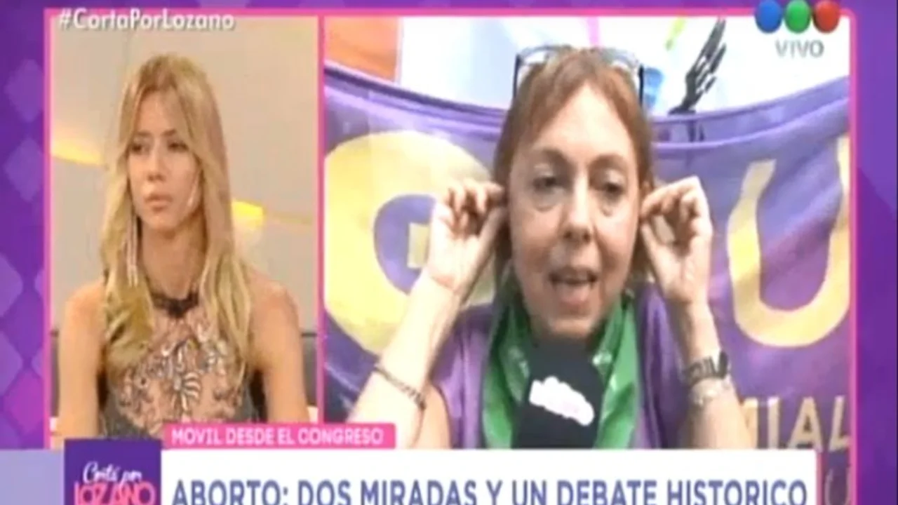 Una docente se cruzó con Nicole Neumann por el aborto y le dio cátedra