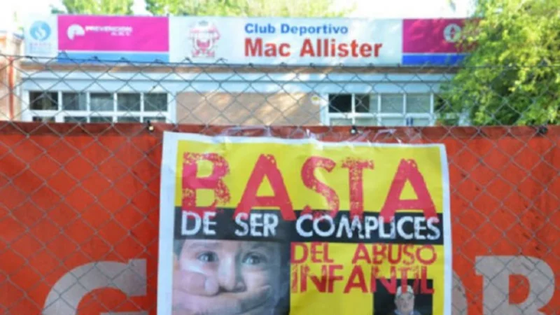 Denuncian abusos en el club deportivo Mac Allister