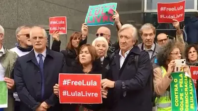 El mundo se moviliza por Lula El mundo se moviliza por Lula