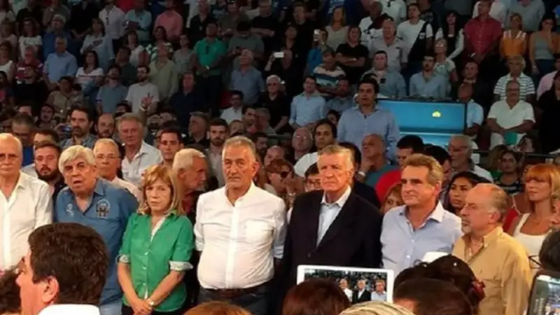 Tras la intervención, el peronismo se mostró unido en La Matanza