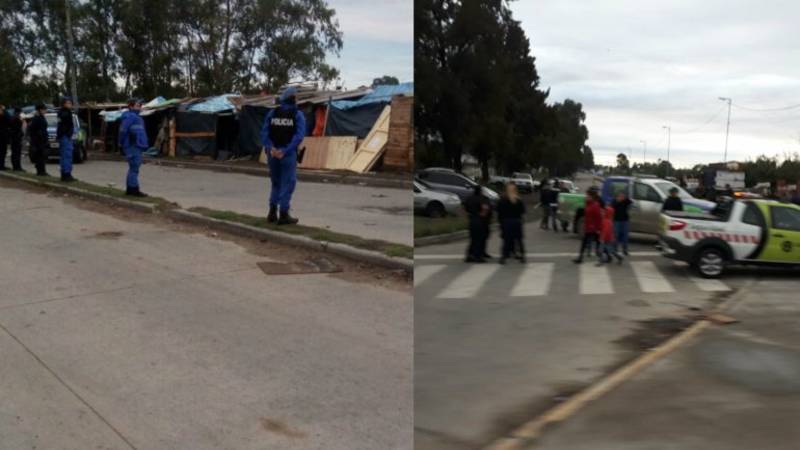 Violento desalojo en Quilmes a familias en un asentamiento