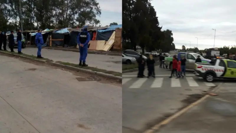 Violento desalojo en Quilmes a familias en un asentamiento